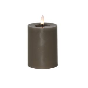 Flamme Flow - Kerze für innen - Braun - Höhe: 12,5 cm - Batteriebetrieb - Timer - flackernd Flamme Flow - Kerze für innen - Braun - Höhe: 12,5 cm - Batteriebetrieb - Timer - flackernd