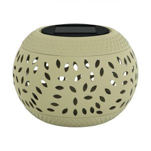 HERBI LED - Solar Tischleuchte in beige - Lichtfarbe: warmweiß HERBI LED - Solar Tischleuchte in beige - Lichtfarbe: warmweiß