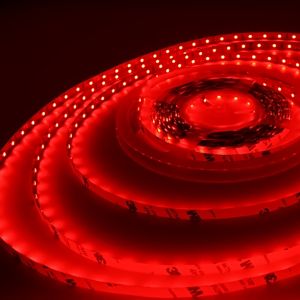 12V LED Streifen – rot – 60 LEDs je Meter – alle 5cm teilbar 12V LED Streifen – rot – 60 LEDs je Meter – alle 5cm teilbar