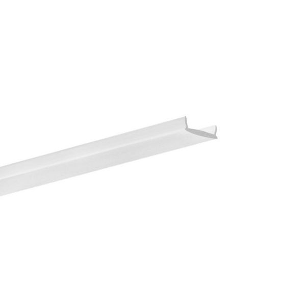 diffuse Abdeckung für Aluminium LED Aufputzprofil Micro-H CC-101