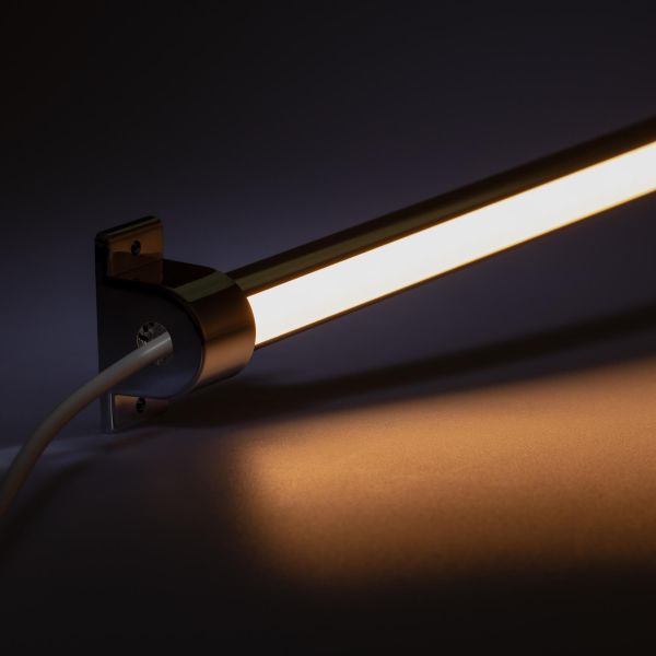 24V wasserfeste Aluminium LED Leiste - einstellbare Abstrahlrichtung - warmweiß - diffus - IP65