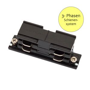 I - Verbinder für 3-Phasen-Stromschienensystem - schwarz I - Verbinder für 3-Phasen-Stromschienensystem - schwarz