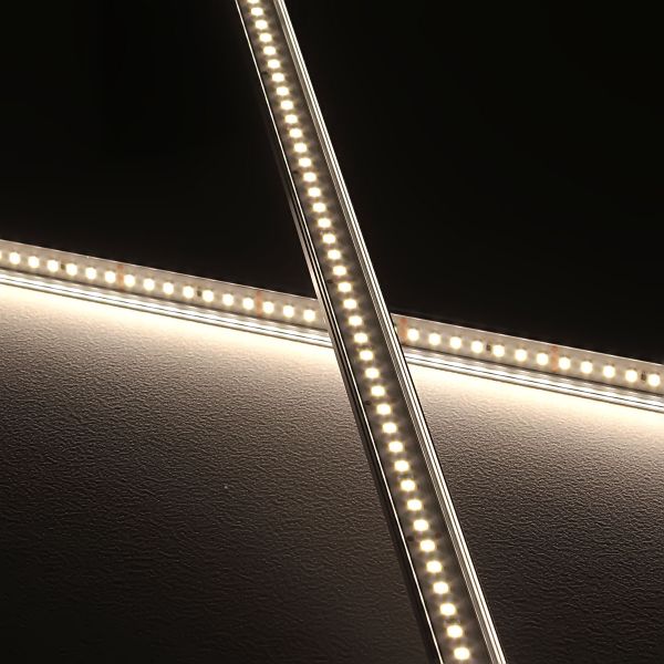 24V Slim-Line Aluminium LED Leiste – tageslichtweiß – transparente Abdeckung