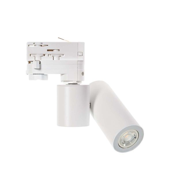 230V LED 3-Phasen Schienenleuchte - Trago Mini - 4W, MR 11-GU10, weiß
