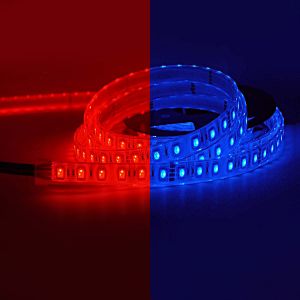 24V wasserfester Sauna LED Streifen - temperaturbeständig bis 90° - RGB - 500cm - IP68 24V wasserfester Sauna LED Streifen - temperaturbeständig bis 90° - RGB - 500cm - IP68