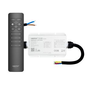 LED Funk Controller Set - 4 Zonen - 1/2 Kanal - CCT - Fernbedienung (2,4 GHz) - IP67 wasserfest LED Funk Controller Set - 4 Zonen - 1/2 Kanal - CCT - Fernbedienung (2,4 GHz) - IP67 wasserfest