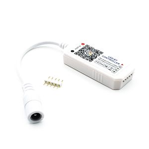 Mini RGB + RGBW Bluetooth Controller 5-24V DC Mini RGB + RGBW Bluetooth Controller 5-24V DC