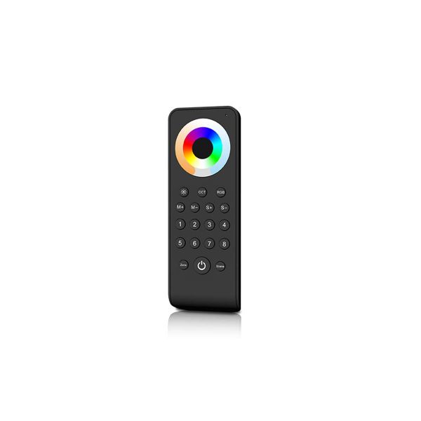 LED Funkfernbedienung - 8 Zonen - 5 Kanal - 2,4 GHz - Schwarz