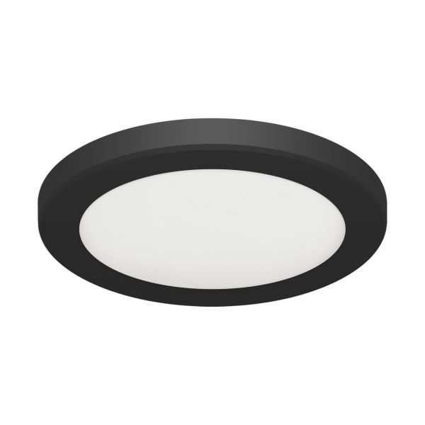OLGA LED C - Decken Aufbauleuchte in schwarz - 18 W - Lichtfarbe: weiß einstellbar