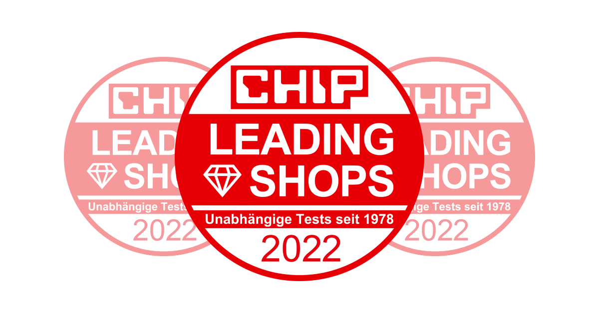 LEDs24 ist CHIP Leading Shops 2022 prämiert