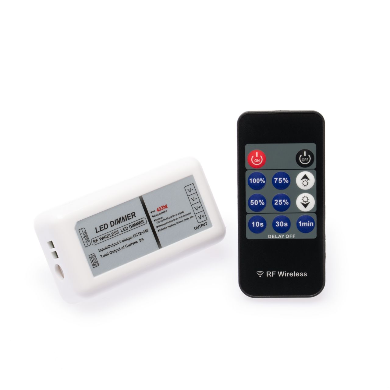 Funk LED Dimmer 1 Kanal mit Fernbedienung