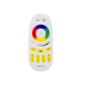 LED Funkfernbedienung - 4 Zonen - 3 bis 4 Kanal - 2,4 GHz - Weiß LED Funkfernbedienung - 4 Zonen - 3 bis 4 Kanal - 2,4 GHz - Weiß