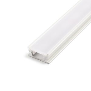 Aluminium LED Einbau / Aufputz Profil in Wunschlänge, spritzwassergeschützt, 2,0 x 0,9cm Aluminium LED Einbau / Aufputz Profil in Wunschlänge, spritzwassergeschützt, 2,0 x 0,9cm