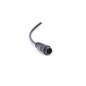 Anschlusskabel Stecker M12 wasserfest 2-polig 20cm mit offenen Kabelenden Anschlusskabel Stecker M12 wasserfest 2-polig 20cm mit offenen Kabelenden