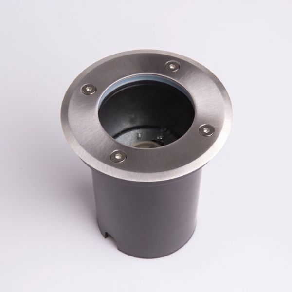 Eco Light, 230V LED Bodeneinbaustrahler, rund, GU10, IP67, wahlweise per SMART App steuerbar, RGB+CC