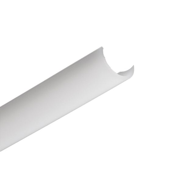 diffuse Abdeckung für Aluminium LED Aufbauprofil UNI 12 CC-203 und CC-203-BLK
