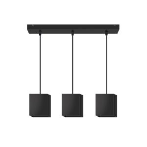 Cel Zosma 2 - Pendelleuchte in schwarz - 27 W - Lichtfarbe: neutralweiß Cel Zosma 2 - Pendelleuchte in schwarz - 27 W - Lichtfarbe: neutralweiß