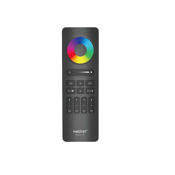 LED Funkfernbedienung - 4 Zonen - 5 Kanal - 2,4 GHz - Schwarz
