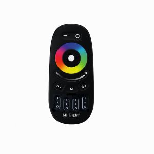 LED Funkfernbedienung - 4 Zonen - 3 bis 4 Kanal - 2,4 GHz - Schwarz LED Funkfernbedienung - 4 Zonen - 3 bis 4 Kanal - 2,4 GHz - Schwarz