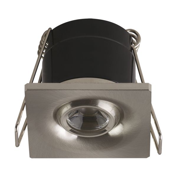 GOL LED D - Einbau Deckenspot in mattchrom - 1,6 W - Lichtfarbe: neutralweiß