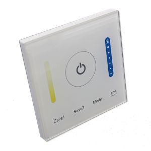 Einbau LED Dimmer – 2 Kanal – mit Touch-Panel Einbau LED Dimmer – 2 Kanal – mit Touch-Panel