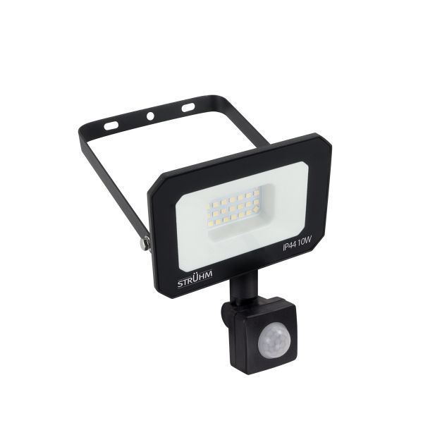 Aston - LED Strahler mit Bewegungsmelder - 8 x 12 x 5,2 cm - 10 W - Lichtfarbe: Neutralweiß