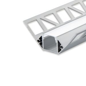 Aluminium LED Fliesenprofil, Innenecke, 3,2 x 1,7cm Aluminium LED Fliesenprofil, Innenecke, 3,2 x 1,7cm
