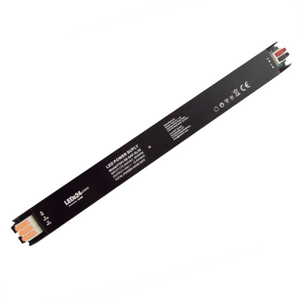 24V DC - schmales Einbaunetzteil stabilisiert - 12,5A - 300 Watt