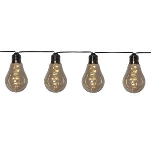 Glow - Deko Lichterkette für innen - 3,6 m - 10 LEDs - Netzbetrieb - Neutralweiß Glow - Deko Lichterkette für innen - 3,6 m - 10 LEDs - Netzbetrieb - Neutralweiß