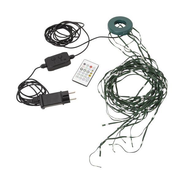 Smart - Baumlichterkette für außen - 0,08 m - 160 LEDs - Netzbetrieb - Fernbedienung - RGB