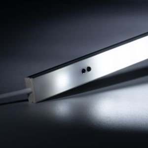 24V Aluminium LED Leiste mit Infrarot Sensor - weiß - diffuse Abdeckung 24V Aluminium LED Leiste mit Infrarot Sensor - weiß - diffuse Abdeckung