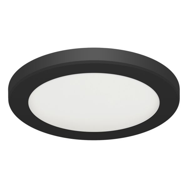OLGA LED C - Decken Aufbauleuchte in schwarz - 24 W - Lichtfarbe: weiß einstellbar