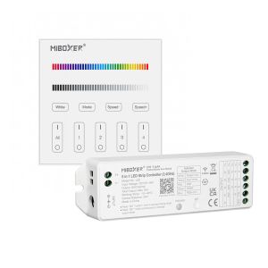 LED Funk Controller Set - 4 Zonen - 4 Kanal - RGBW - Fernbedienung (2,4 GHz) LED Funk Controller Set - 4 Zonen - 4 Kanal - RGBW - Fernbedienung (2,4 GHz)