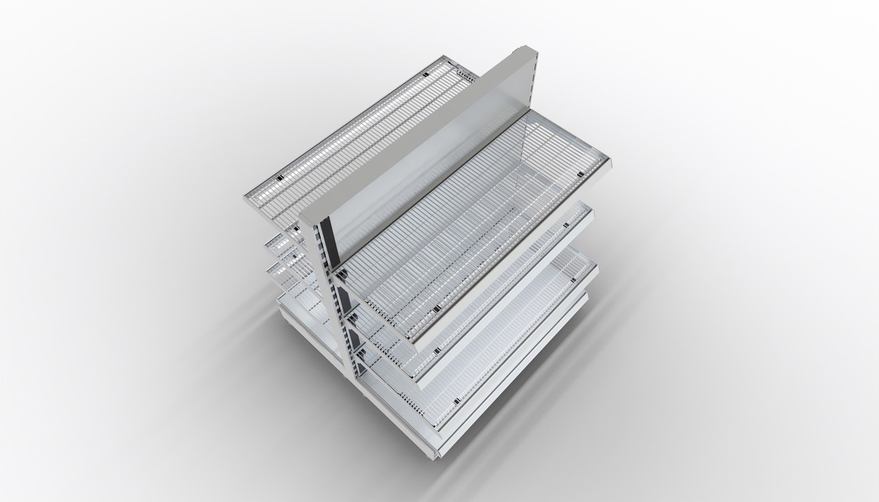 Store Shelf Komplettset Regalbeleuchtung 100cm kaltweiß | leds24.com