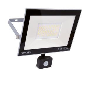 Kroma - LED Strahler mit Bewegungsmelder - 26,9 x 25,5 x 6,4 cm - 100 W - Lichtfarbe: Neutralweiß Kroma - LED Strahler mit Bewegungsmelder - 26,9 x 25,5 x 6,4 cm - 100 W - Lichtfarbe: Neutralweiß