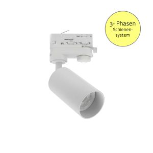 230V LED 3-Phasen Schienenleuchte - Madara Optimo - 10W - GU10, weiß 230V LED 3-Phasen Schienenleuchte - Madara Optimo - 10W - GU10, weiß