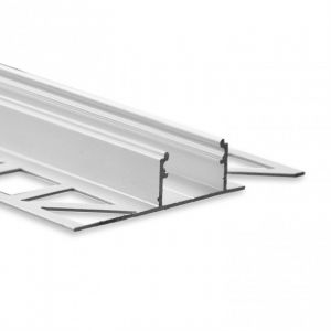Aluminium LED Fliesenprofil, ideal, diffuse Abdeckung, 5,7 x 1,1cm Aluminium LED Fliesenprofil, ideal, diffuse Abdeckung, 5,7 x 1,1cm