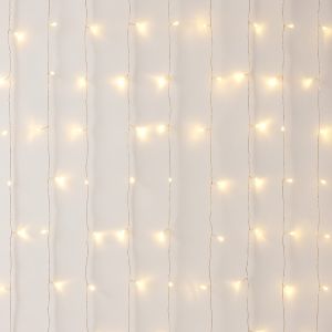Dew Drop - Lichtervorhang für innen - 1 m - 100 LEDs - Netzbetrieb - Warmweiß Dew Drop - Lichtervorhang für innen - 1 m - 100 LEDs - Netzbetrieb - Warmweiß