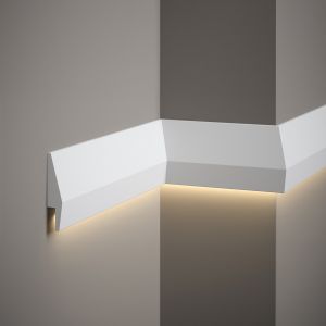 Mardom Decor, LED Stuckleiste, moderne glatte Wandleiste, 2,3 x 10 x 200cm Mardom Decor, LED Stuckleiste, moderne glatte Wandleiste, 2,3 x 10 x 200cm