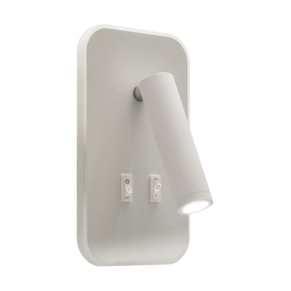 OTELLO LED D - Wandleuchte indoor in weiß - Lichtfarbe: warmweiß/neutralweiß