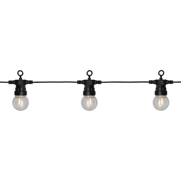Circus Small - Lichterkette für außen - 8,55 m - 20 LEDs - Netzbetrieb - Warmweiß