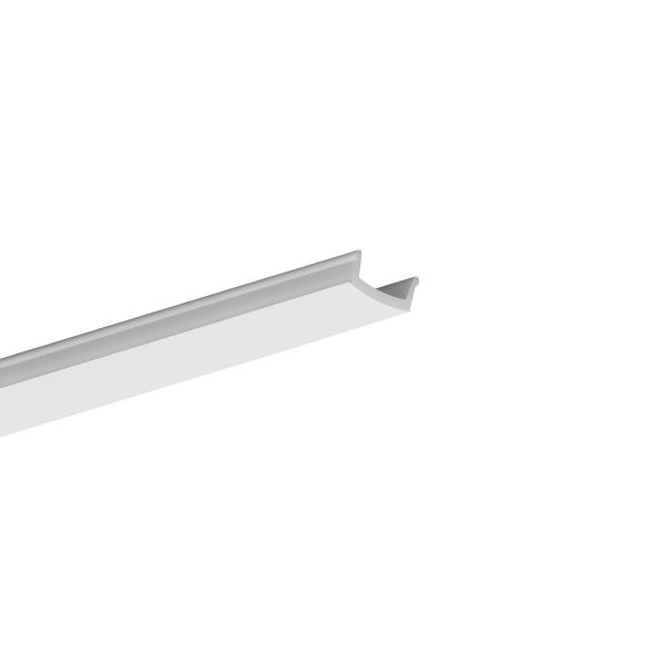 diffuse Abdeckung für LED Einnbauprofil P6-4, CC-303-S, CC-303-B