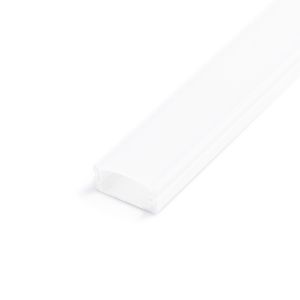 weißes Aluminium LED Aufputz Profil in Wunschlänge, slim, 1,71 x 0,8cm weißes Aluminium LED Aufputz Profil in Wunschlänge, slim, 1,71 x 0,8cm