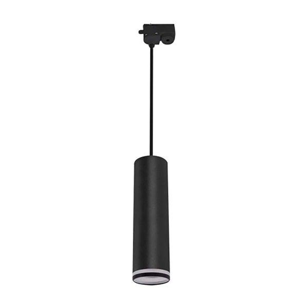 Ideus, 230V LED 1-Phasen Schienenleuchte - Zula Tra 20 - 35W - GU10, schwarz