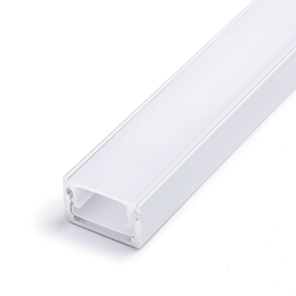 Aluminium LED Aufputz Profil, wasserfest, 1,8 x 1,1cm