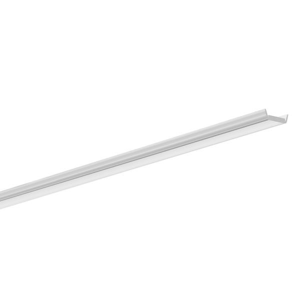 Klus, transparente Abdeckung für Aluminium LED Aufbauprofil Poli CC-103