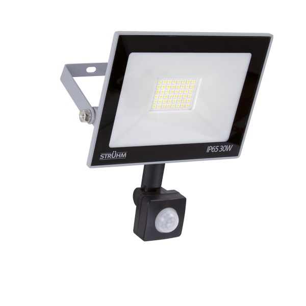Kroma - LED Strahler mit Bewegungsmelder - 17,7 x 18,5 x 5,4 cm - 30 W - Lichtfarbe: Kaltweiß