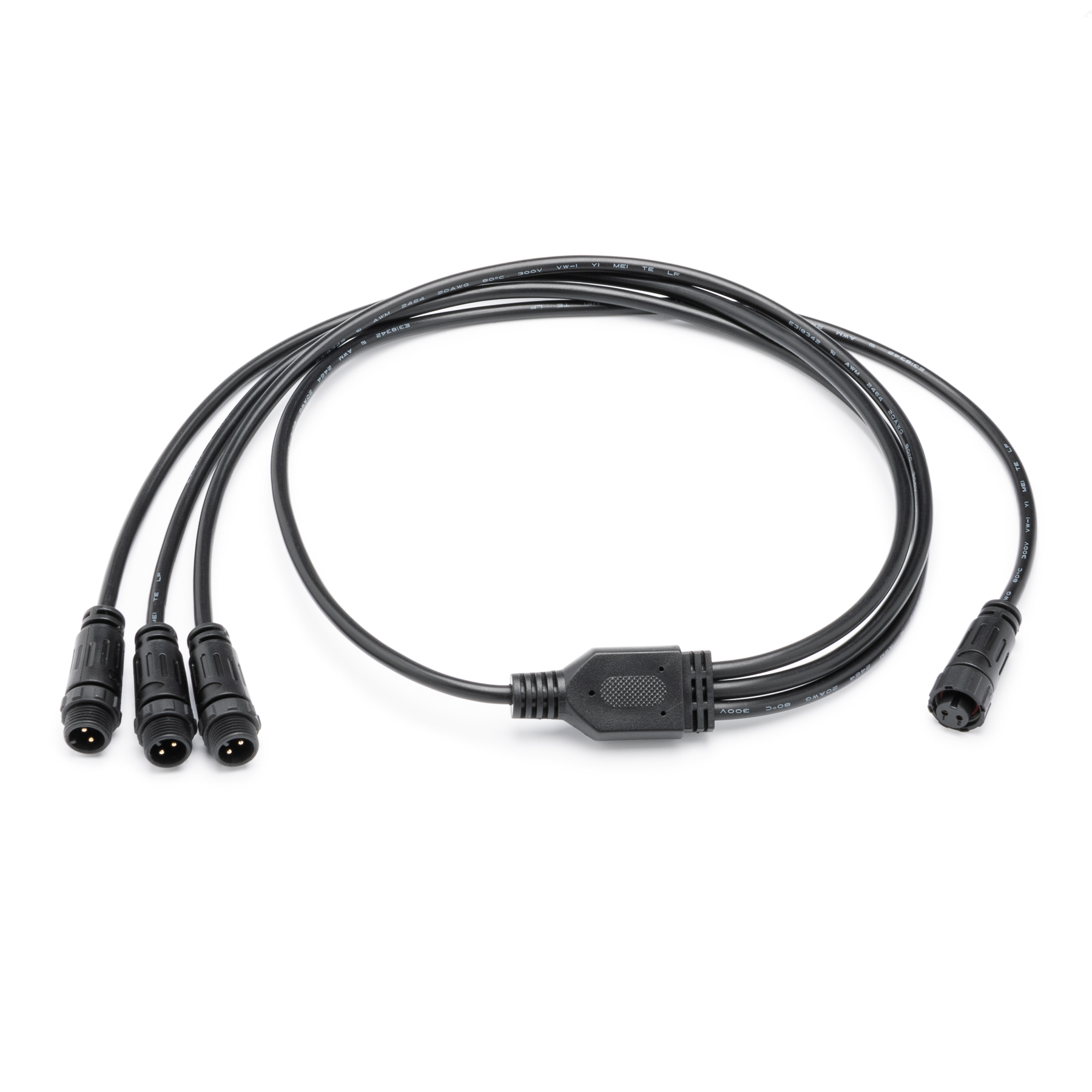 epiLED® Anschlusssplitter, 3 fach Y-Kabel, Verteilerkabel für SMD Stripe 12  Volt ca. 50cm - LEDLager