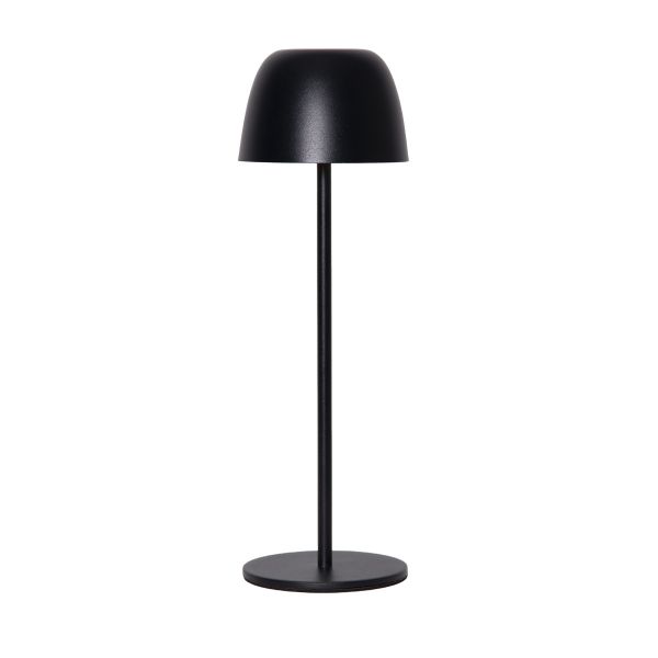Ronda - Tischleuchte outdoor in schwarz - Lichtfarbe: warmweiß