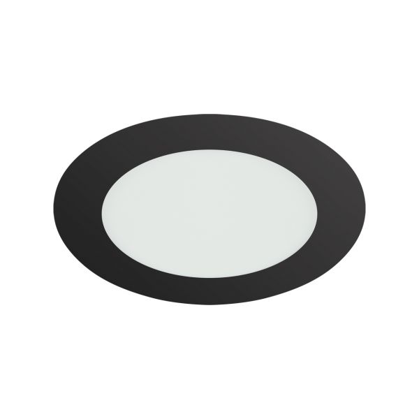 WAFEL LED C - Decken Einbauleuchte in schwarz - 12 W - Lichtfarbe: weiß einstellbar